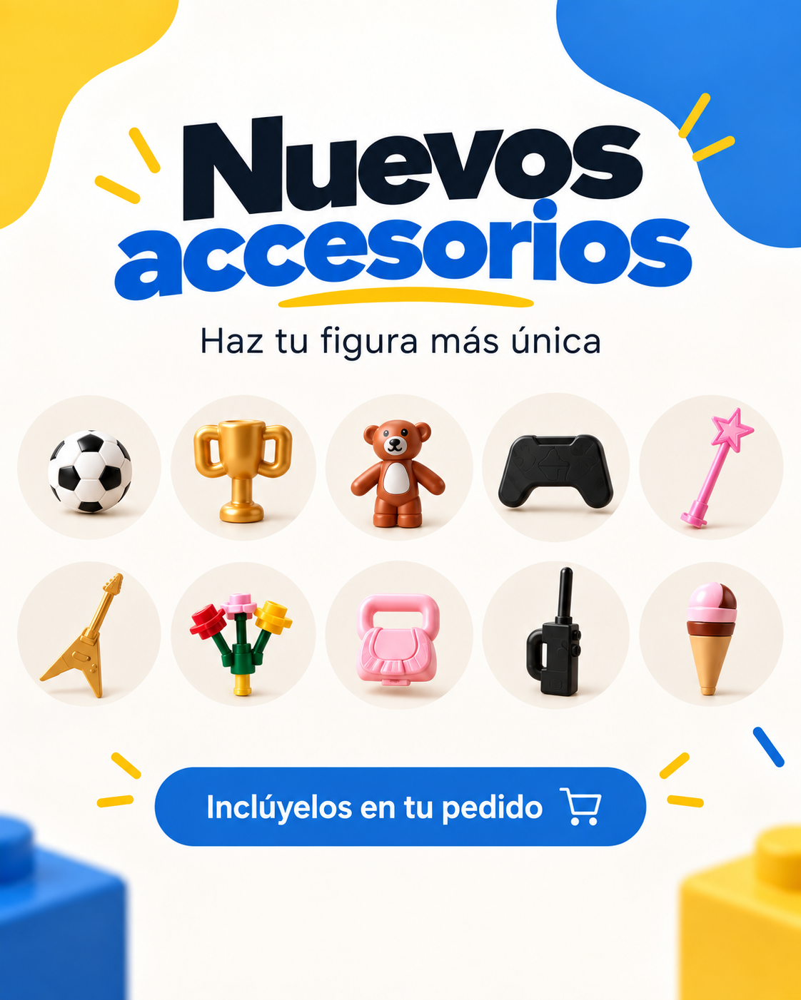 Nuevos accesorios para personalizar tu figura